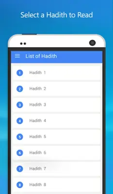 Hadith Qudsi android App screenshot 0